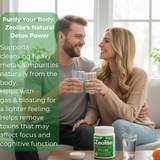 Zeolite Detox Powder | Ultra FINE Less-Than 1 µm | Clinoptilolite 95% | for Full Body Cleanse, Gut Health, Energy, Immune & pH Support | Natural Mineral | 8oz (225 g)