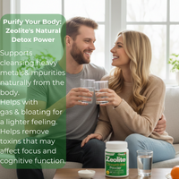 Zeolite Detox Powder | Ultra FINE Less-Than 1 µm | Clinoptilolite 95% | for Full Body Cleanse, Gut Health, Energy, Immune & pH Support | Natural Mineral | 8oz (225 g)