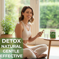 Clinora Zeolite Detox Powder | Ultra FINE Less-Than 1 µm | Clinoptilolite 95% | High Purity | for Full Body Cleanse | Gut Health | Energy | Immune & pH Support | Natural Mineral | 1 lb (454g)