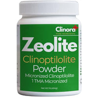 Clinora Zeolite Detox Powder | Ultra FINE Less-Than 1 µm | Clinoptilolite 95% | High Purity | for Full Body Cleanse | Gut Health | Energy | Immune & pH Support | Natural Mineral | 1 lb (454g)