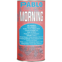 Pablo Artisan Morning Blend Coffee | Medium Roast | 12oz Whole Bean | Balanced & Smooth Breakfast Blend for a Perfect Start