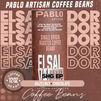Pablo Artisan El Salvador Coffee | Medium Roast |12oz Whole Bean | Premium Single Origin Arabica