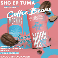 Pablo Artisan Morning Blend Coffee | Medium Roast | 12oz Whole Bean | Balanced & Smooth Breakfast Blend for a Perfect Start