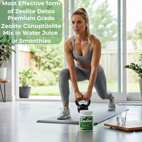 Clinora Zeolite Detox Powder | Ultra FINE Less-Than 1 µm | Clinoptilolite 95% | High Purity | for Full Body Cleanse | Gut Health | Energy | Immune & pH Support | Natural Mineral | 1 lb (454g)